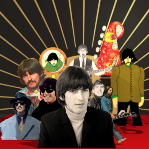 PRETTY GREEN x THE BEATLES White Album Blackbird Shirt